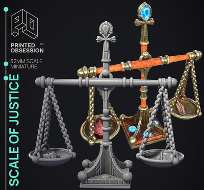 Scales of Justice - Court of Anubis by Printed Obsession