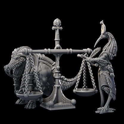 Scales of Justice - Court of Anubis by Printed Obsession