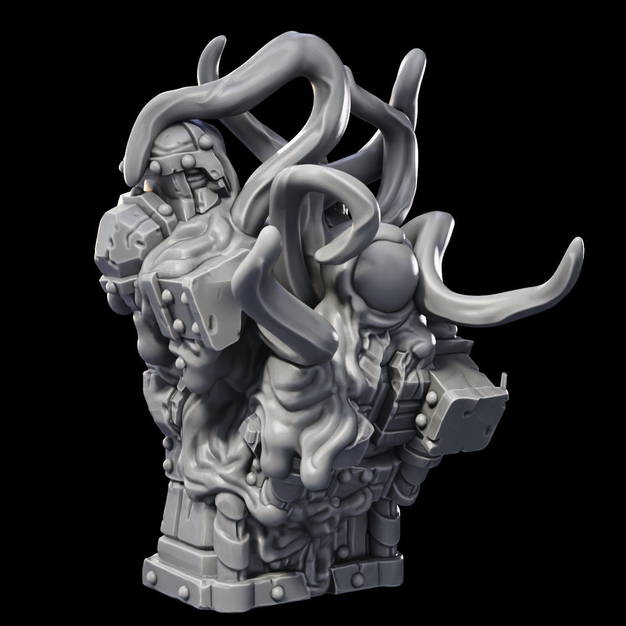 Dwarven Statues - Scrap Waste Creatures by Printed Obsession