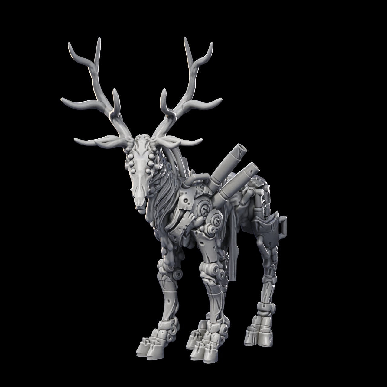 The Stag - Scrap Waste Creatures by Printed Obsession