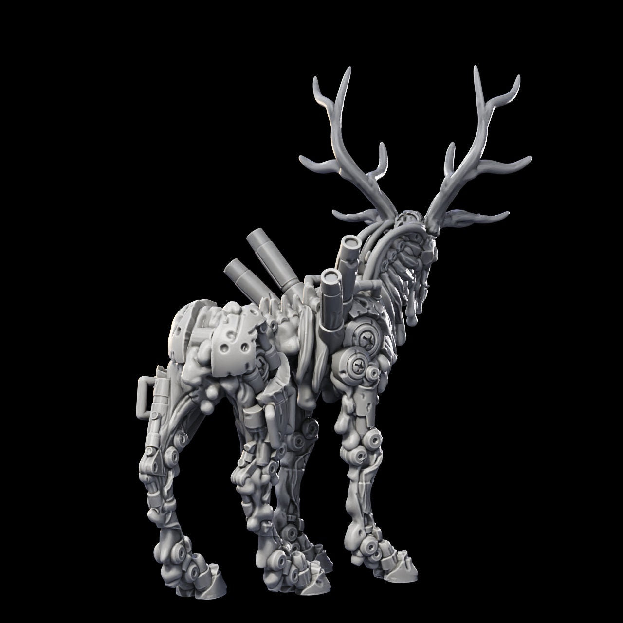 The Stag - Scrap Waste Creatures by Printed Obsession