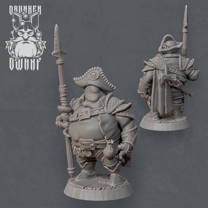 Slime Captain - Drunken Dwarf Miniatures