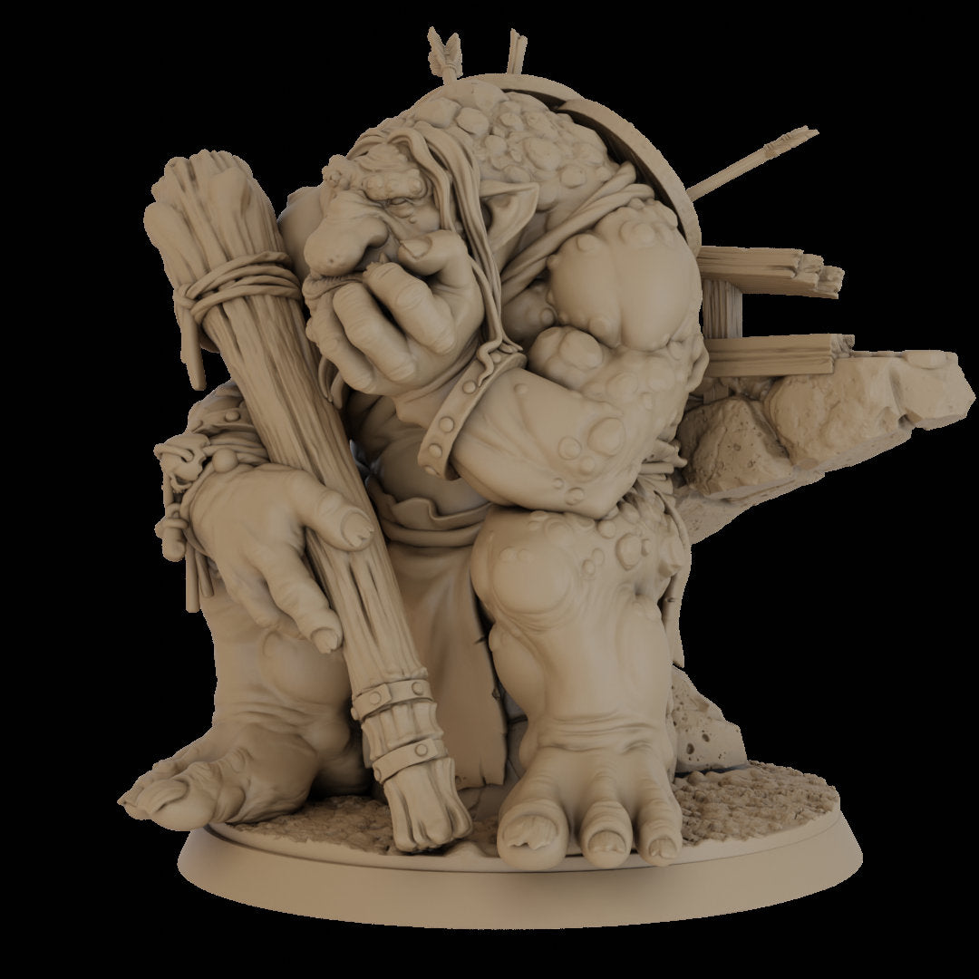 Bridge Troll - Drunken Dwarf Miniatures