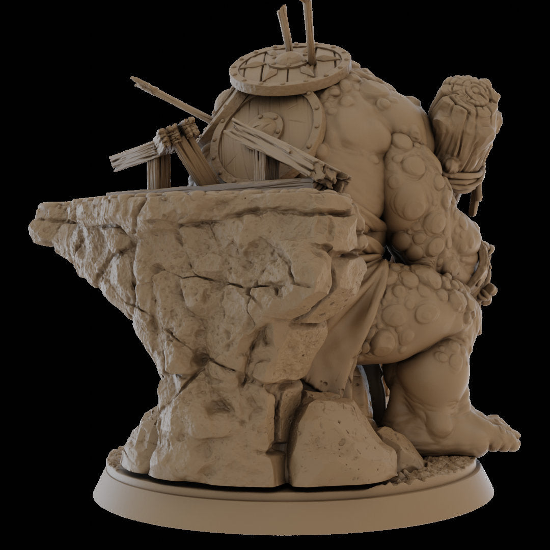 Bridge Troll - Drunken Dwarf Miniatures