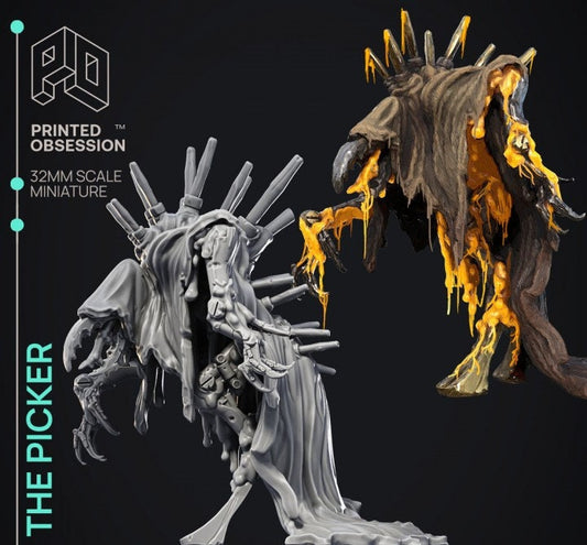 The Picker - Scrap Waste Creatures by Printed Obsession