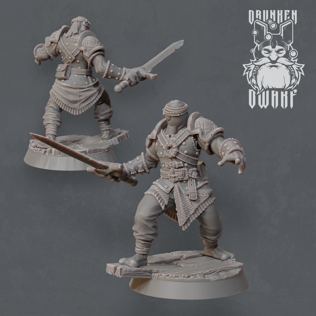 Slime Fighter - Drunken Dwarf Miniatures