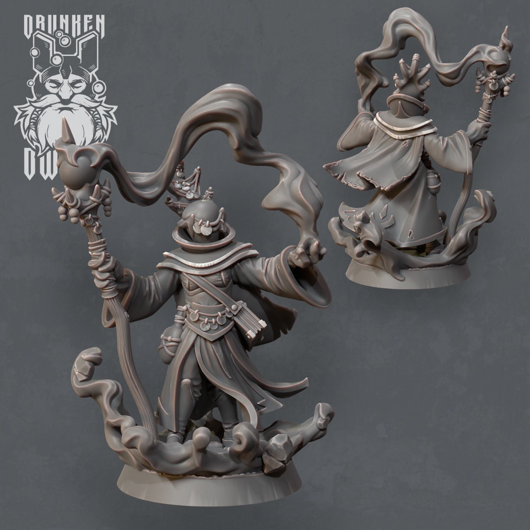 Slime Mage - Drunken Dwarf Miniatures