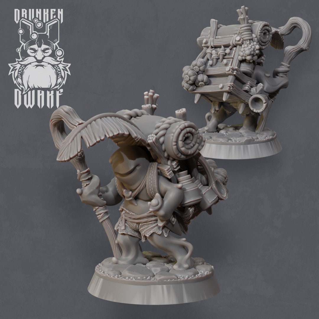 Slime Traveller - Drunken Dwarf Miniatures