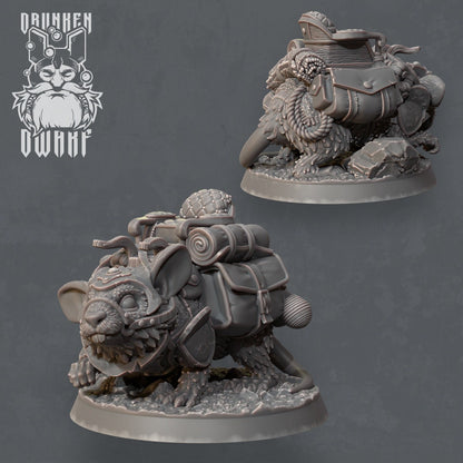 Space Gerbil - Drunken Dwarf Miniatures