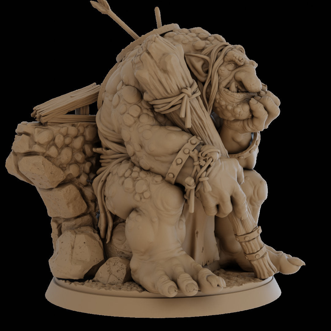 Bridge Troll - Drunken Dwarf Miniatures