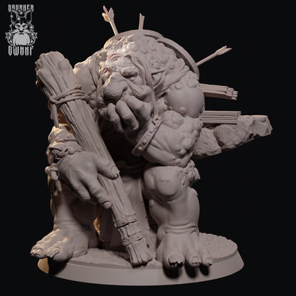 Bridge Troll - Drunken Dwarf Miniatures