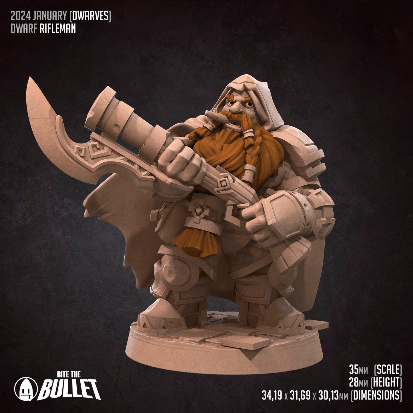 Dwarven Rifleman - Bite the Bullet