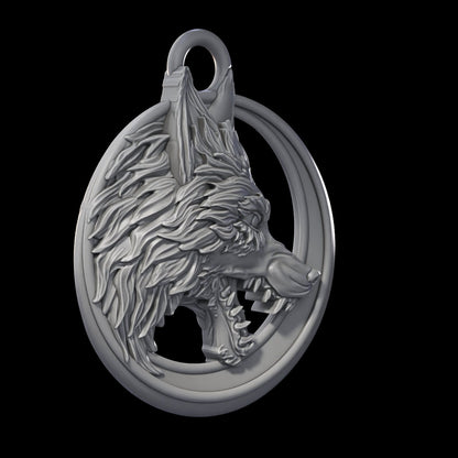 Lunar Wolf Talisman - The Talisman Collector by Printed Obsession